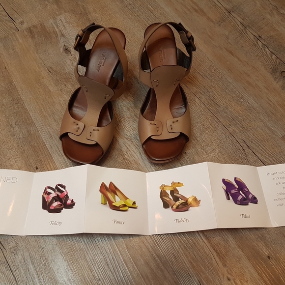 Audley London sandals wedge - Picture 4 of 8